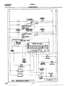06 - Wiring Diagram parts for Frigidaire Range FES367CCSC from AppliancePartsPros.com