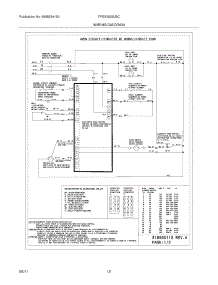 10 - Wiring Diagram parts for Frigidaire Range FFES3025LBC from AppliancePartsPros.com