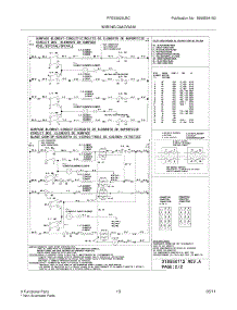 11 - Wiring Diagram parts for Frigidaire Range FFES3025LBC from AppliancePartsPros.com