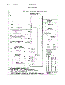 10 - Wiring Diagram parts for Frigidaire Range FGES3065KFD from AppliancePartsPros.com