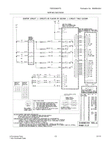 11 - Wiring Diagram parts for Frigidaire Range FGES3065KFD from AppliancePartsPros.com