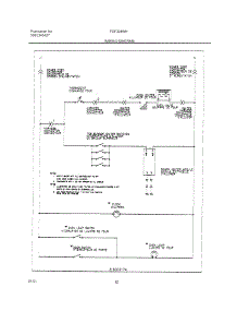 12 - Wiring Diagram parts for Frigidaire Range FGF324WHSC from AppliancePartsPros.com