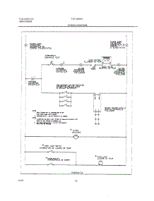12 - Wiring Diagram parts for Frigidaire Range FGF326WGSH from AppliancePartsPros.com