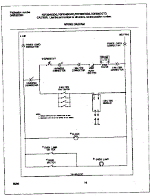 08 - Wiring Diagram parts for Frigidaire Range FGF335CGSG from AppliancePartsPros.com