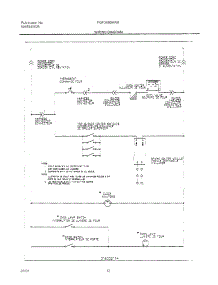 12 - Wiring Diagram parts for Frigidaire Range FGF345BHWB from AppliancePartsPros.com