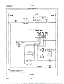 12 - Wiring Diagram parts for Frigidaire Range FGF355ASB from AppliancePartsPros.com