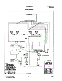 13 - Wiring Diagram parts for Frigidaire Range FGF350MXASA from AppliancePartsPros.com