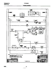 07 - Wiring Diagram parts for Frigidaire Range FGF352SBDB from AppliancePartsPros.com