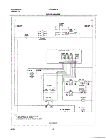 12 - Wiring Diagram parts for Frigidaire Range FGF366BCA from AppliancePartsPros.com