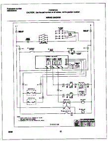 07 - Wiring Diagram parts for Frigidaire Range FGF367CGSD from AppliancePartsPros.com