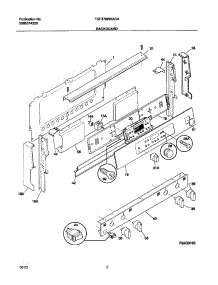 03 - Backguard parts for Frigidaire Range FGF379WXACA from AppliancePartsPros.com