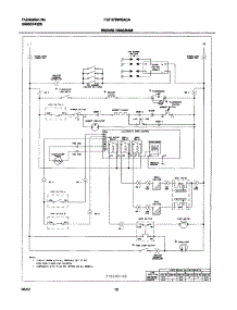 12 - Wiring Diagram parts for Frigidaire Range FGF379WXACA from AppliancePartsPros.com