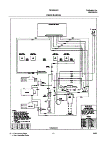 13 - Wiring Diagram parts for Frigidaire Range FGFB66ASC from AppliancePartsPros.com