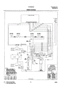 13 - Wiring Diagram parts for Frigidaire Range FGFB66ASD from AppliancePartsPros.com
