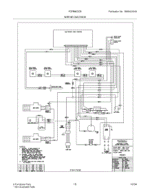 15 - Wiring Diagram parts for Frigidaire Range FGFB86DCB from AppliancePartsPros.com