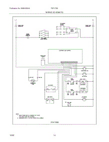 12 - Wiring Schematic parts for Frigidaire Range FGFL79ECB from AppliancePartsPros.com