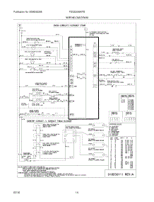 12 - Wiring Diagram parts for Frigidaire Range FGGS3065KFB from AppliancePartsPros.com