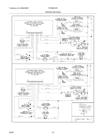 12 - Wiring Diagram parts for Frigidaire Range FGS365ECE from AppliancePartsPros.com