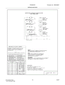 13 - Wiring Diagram parts for Frigidaire Range FGS365ECE from AppliancePartsPros.com