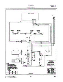 13 - Wiring Diagram parts for Frigidaire Range FLF326ASA from AppliancePartsPros.com