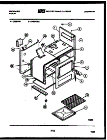 05 - Body Parts parts for Frigidaire Range G30BCL2 from AppliancePartsPros.com