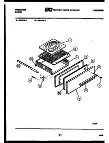 04 - Broiler Drawer Parts parts for Frigidaire Range G24CL3 from AppliancePartsPros.com