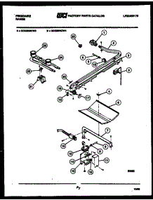 06 - Burner, Manifold And Gas Control parts for Frigidaire Range GCG38BCW3 from AppliancePartsPros.com