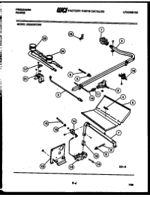 07 - Burner, Manifold And Gas Control parts for Frigidaire Range GG32BPCW2 from AppliancePartsPros.com