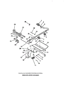 27 - Burners, Ignitors, Controls parts for Frigidaire Range GG26PCL2 from AppliancePartsPros.com