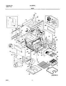 07 - Body parts for Frigidaire Range GLCS376ABD from AppliancePartsPros.com