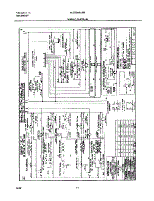 10 - Wiring Diagram parts for Frigidaire Range GLED388ASB from AppliancePartsPros.com