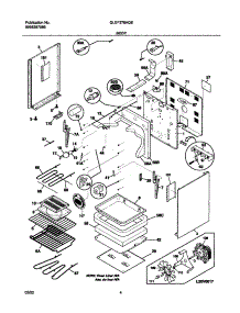 05 - Body parts for Frigidaire Range GLEF376AQE from AppliancePartsPros.com