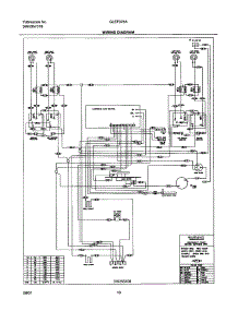 10 - Wiring Diagram parts for Frigidaire Range GLEF376ABA from AppliancePartsPros.com