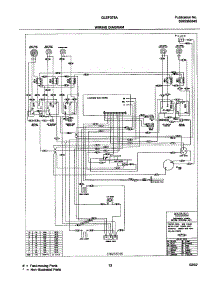 11 - Wiring Diagram parts for Frigidaire Range GLEF378ASE from AppliancePartsPros.com