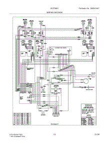 11 - Wiring Diagram parts for Frigidaire Range GLEF396CQC from AppliancePartsPros.com