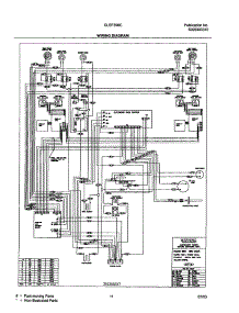 11 - Wiring Diagram parts for Frigidaire Range GLEF396CSB from AppliancePartsPros.com