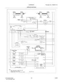 13 - Wiring Diagram parts for Frigidaire Range GLEFM397DSD from AppliancePartsPros.com