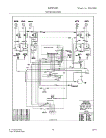 11 - Wiring Diagram parts for Frigidaire Range GLEFS79DCA from AppliancePartsPros.com