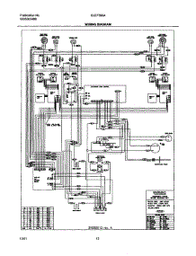 10 - Wiring Diagram parts for Frigidaire Range GLEF396ASB from AppliancePartsPros.com