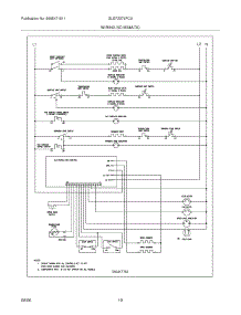 10 - Wiring Schematic parts for Frigidaire Range GLEFZ379FCA from AppliancePartsPros.com