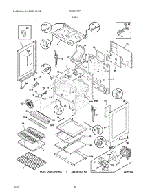 07 - Body parts for Frigidaire Range GLGF377CSE from AppliancePartsPros.com