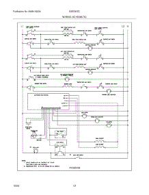 10 - Wiring Schematic parts for Frigidaire Range GSE3WZCBE from AppliancePartsPros.com