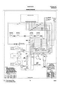 13 - Wiring Diagram parts for Frigidaire Range GSG3PZCCA from AppliancePartsPros.com