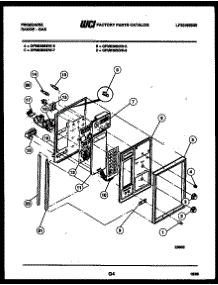 07 - Control Panel parts for Frigidaire Range GPM638BDW6 from AppliancePartsPros.com
