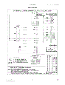 11 - Wiring Diagram parts for Frigidaire Range LGEF304DKFA from AppliancePartsPros.com