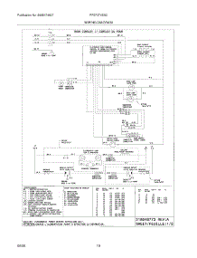 10 - Wiring Diagram parts for Frigidaire Range PFEF374ES2 from AppliancePartsPros.com