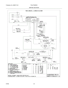 12 - Wiring Diagram parts for Frigidaire Range PGLEF365ES3 from AppliancePartsPros.com