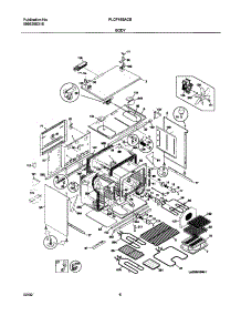 07 - Body parts for Frigidaire Range PLCF489ACB from AppliancePartsPros.com
