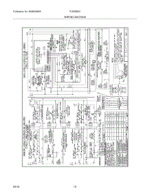10 - Wiring Diagram parts for Frigidaire Range PLES389DCE from AppliancePartsPros.com