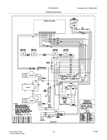 13 - Wiring Diagram parts for Frigidaire Range PLGF389CCD from AppliancePartsPros.com